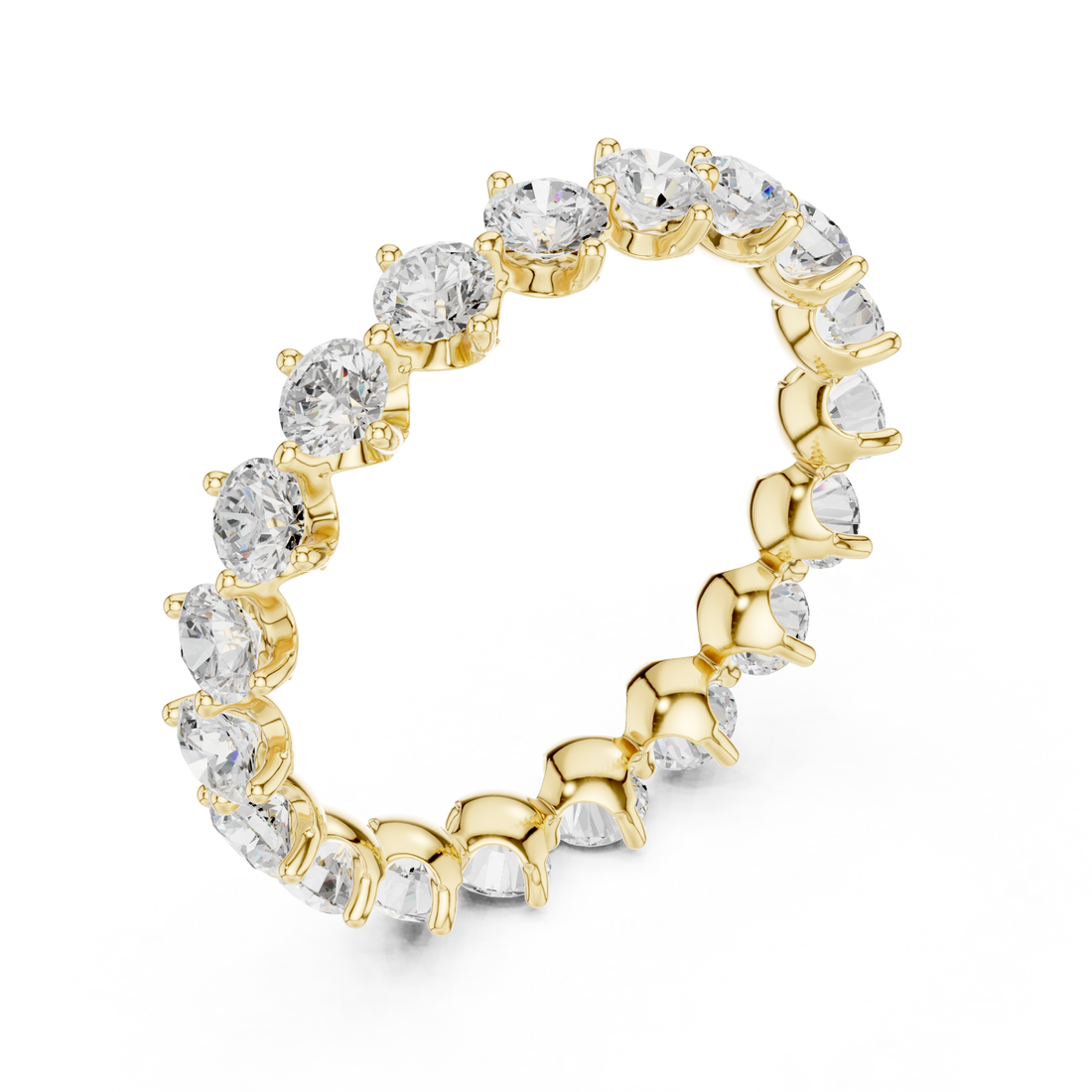Gold Luminescent Harmony Signature Ring Right View