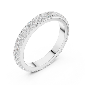  White Gold Celestial Harmony Eternity Band Right View