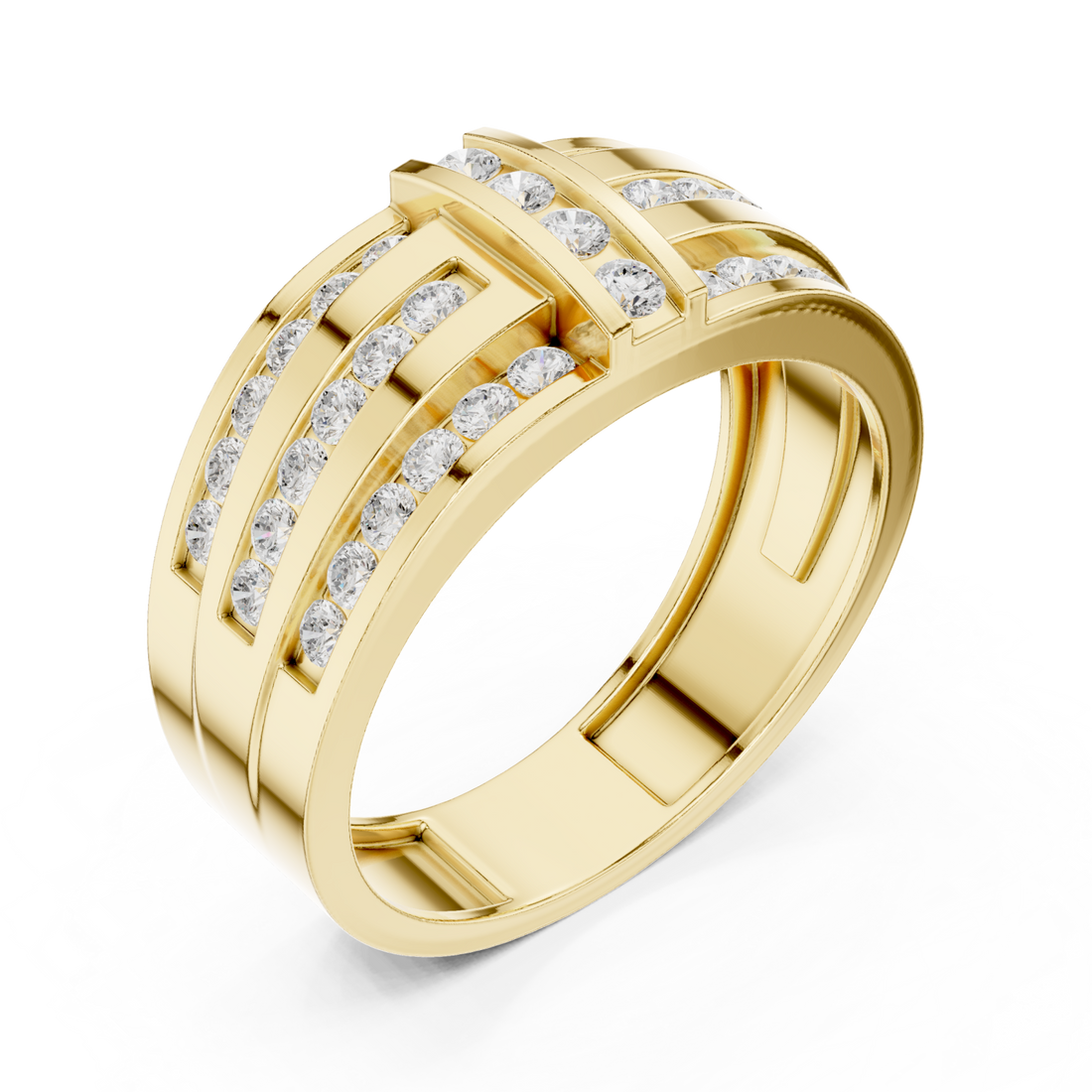 Gold Radiant Pathway Luxe Band Right View