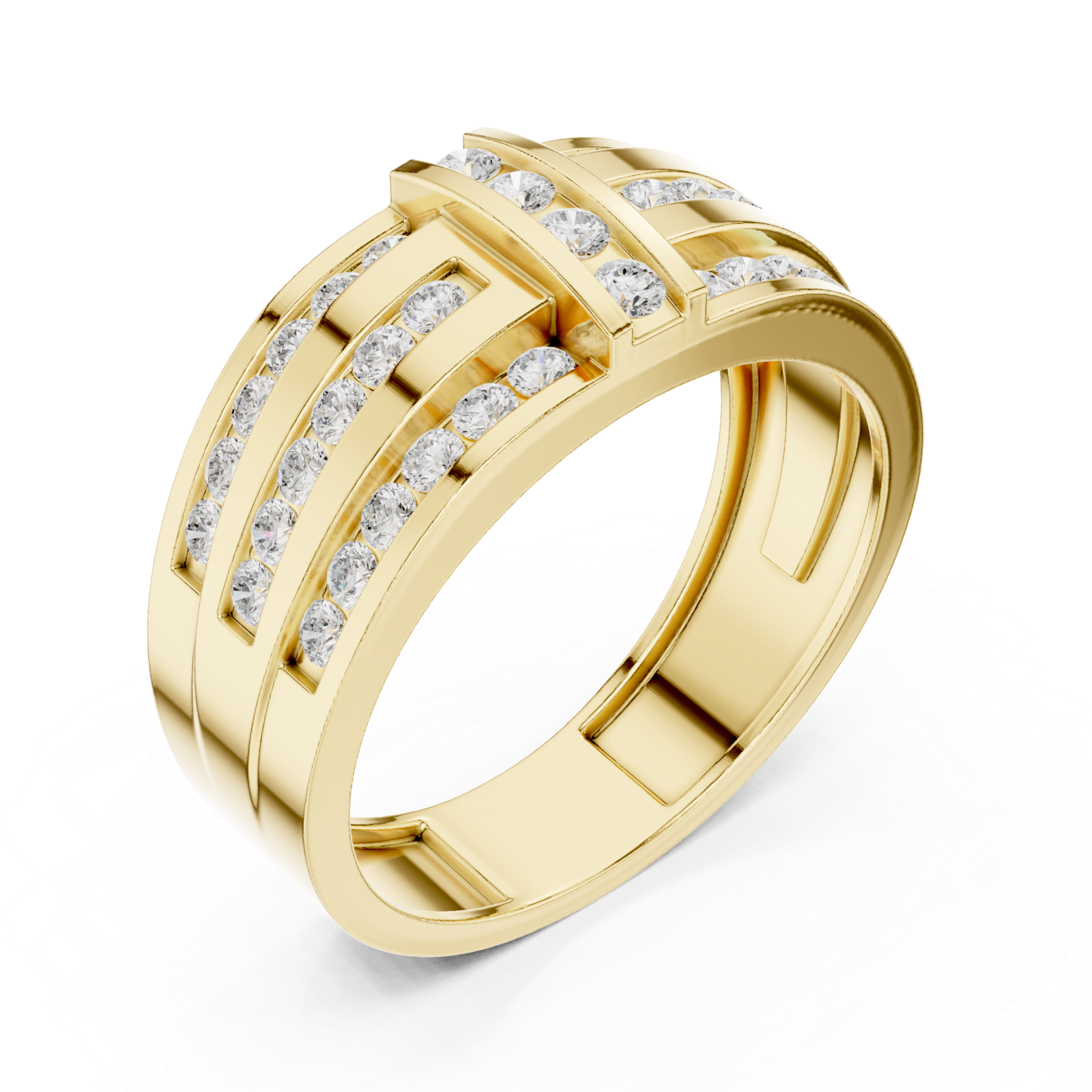 Gold Radiant Pathway Luxe Band Right View