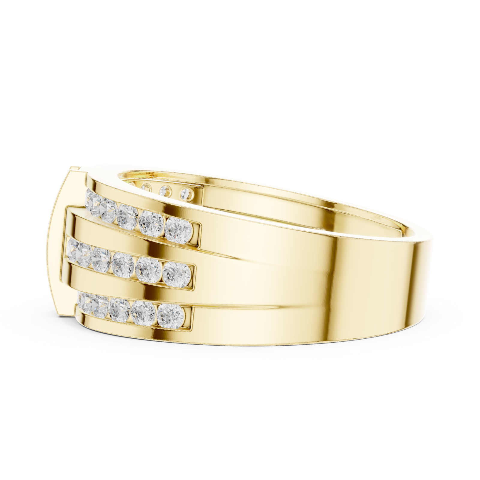  Gold Radiant Pathway Luxe Band Side View