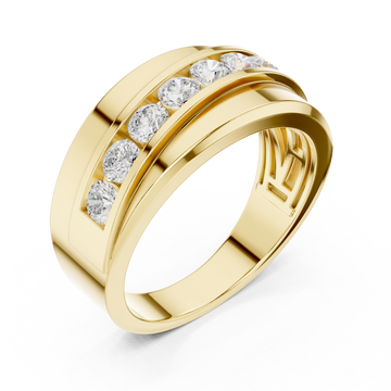 Gold Signature Allure Fusion Band Right View