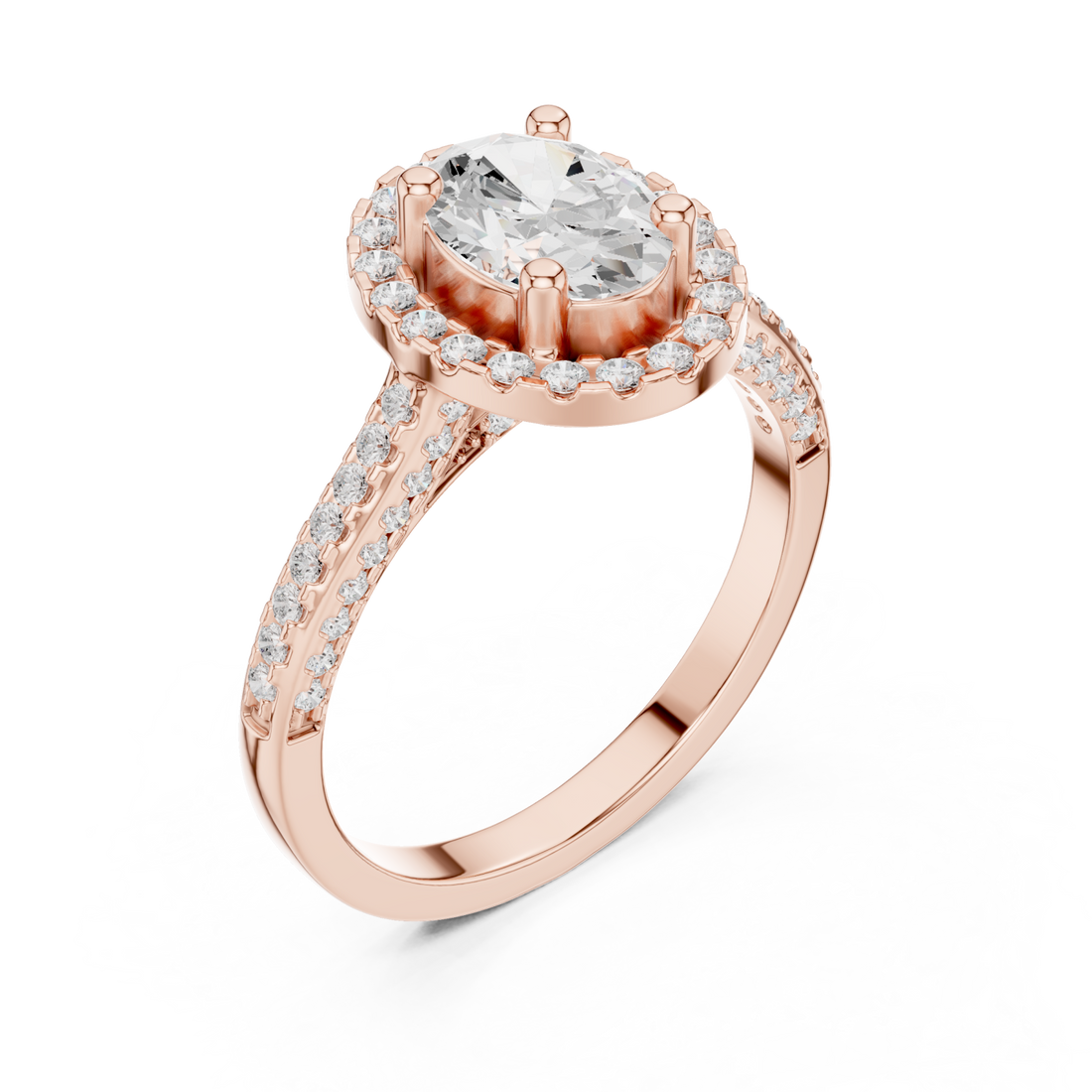  Rose Gold Timeless Regal Aurora Heirloom Ring Right View