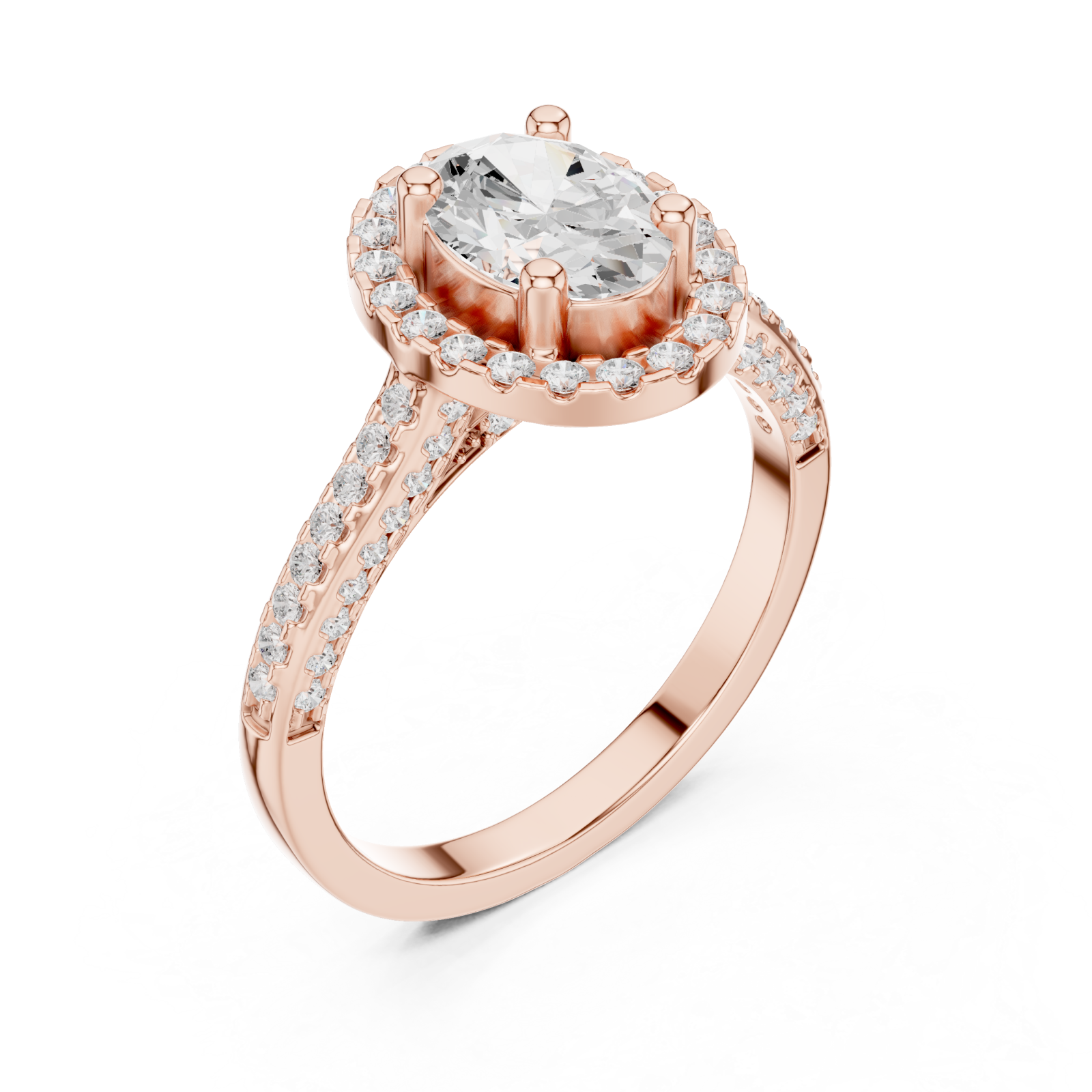  Rose Gold Timeless Regal Aurora Heirloom Ring Right View