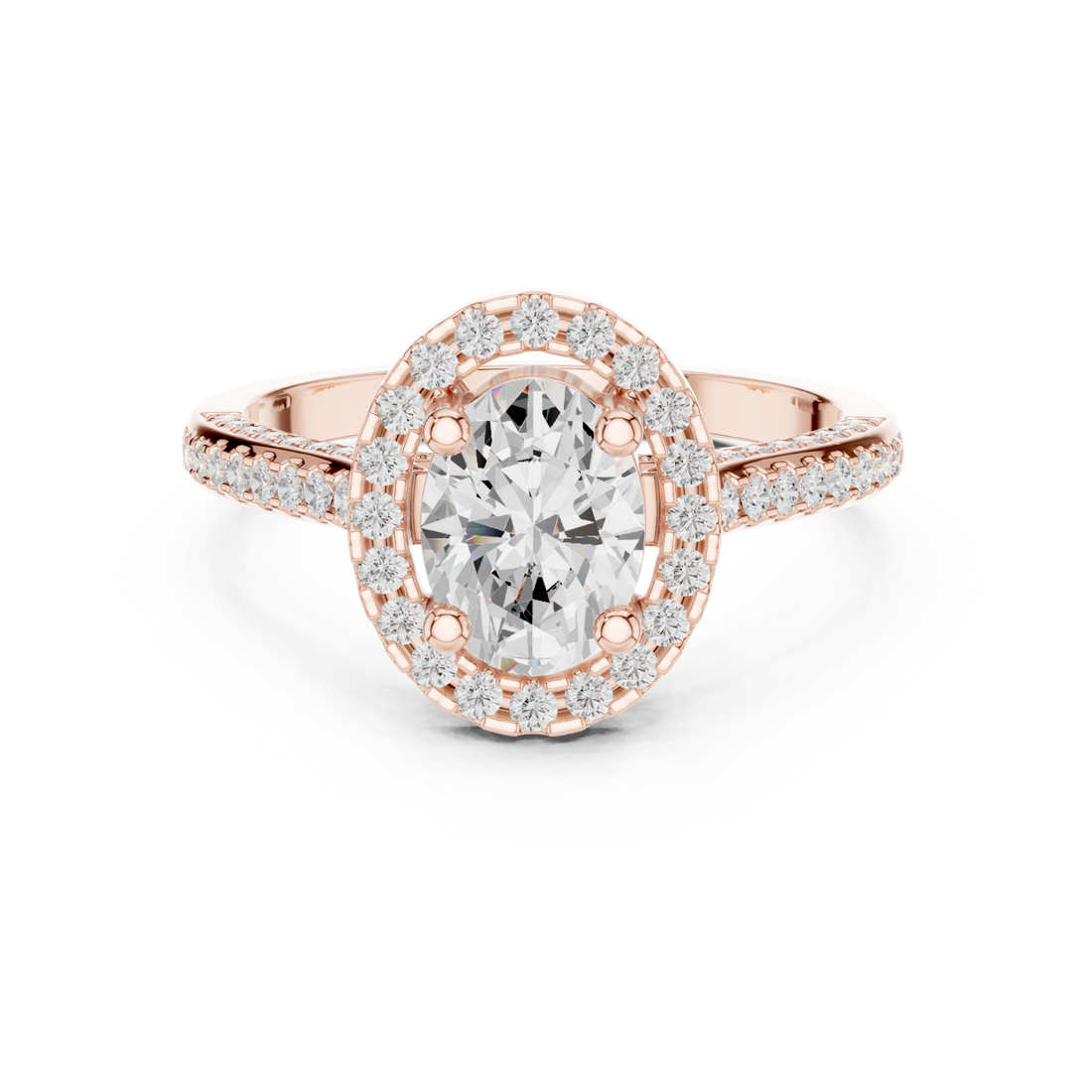  Rose Gold Timeless Regal Aurora Heirloom Ring Right View