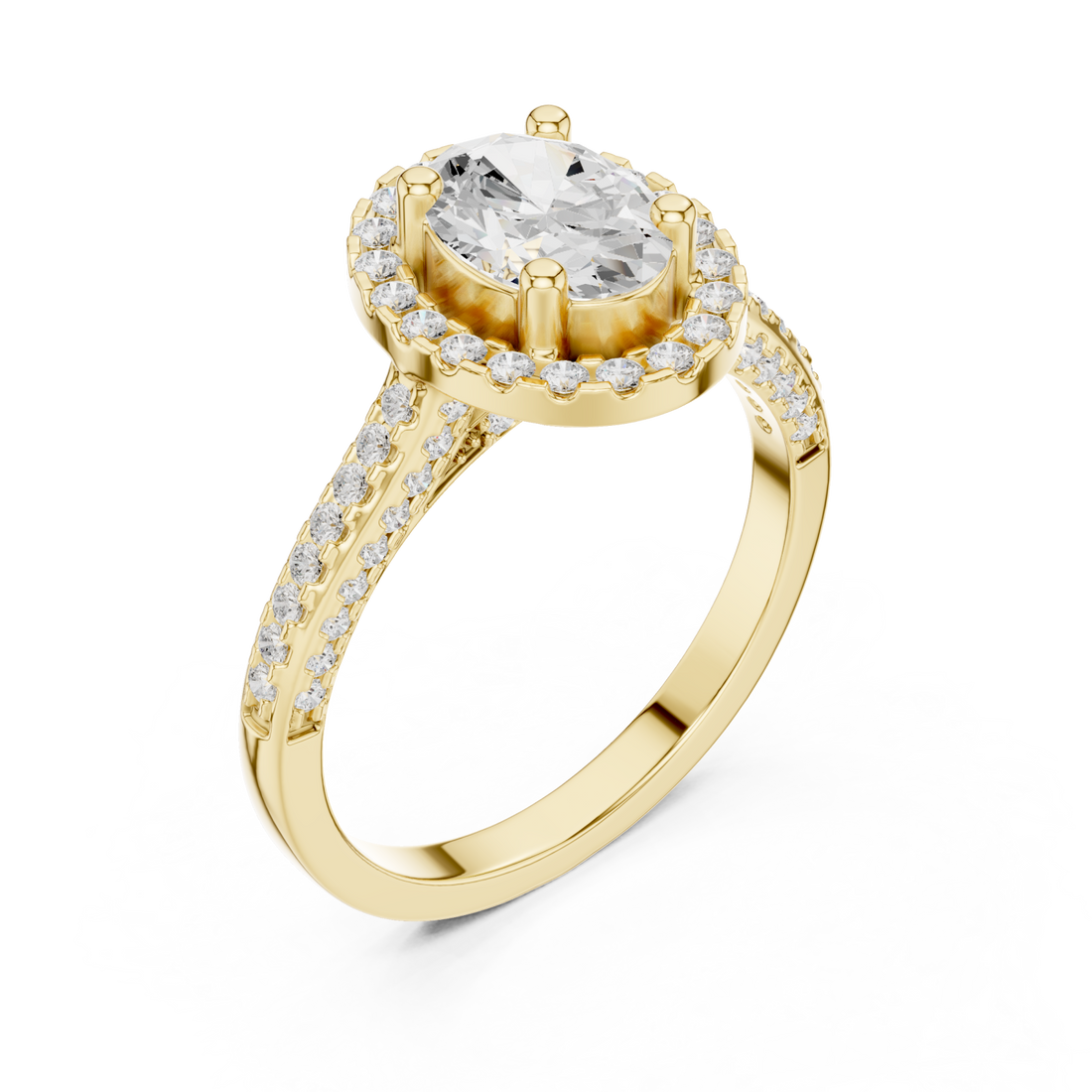 Gold Timeless Regal Aurora Heirloom Ring Right View