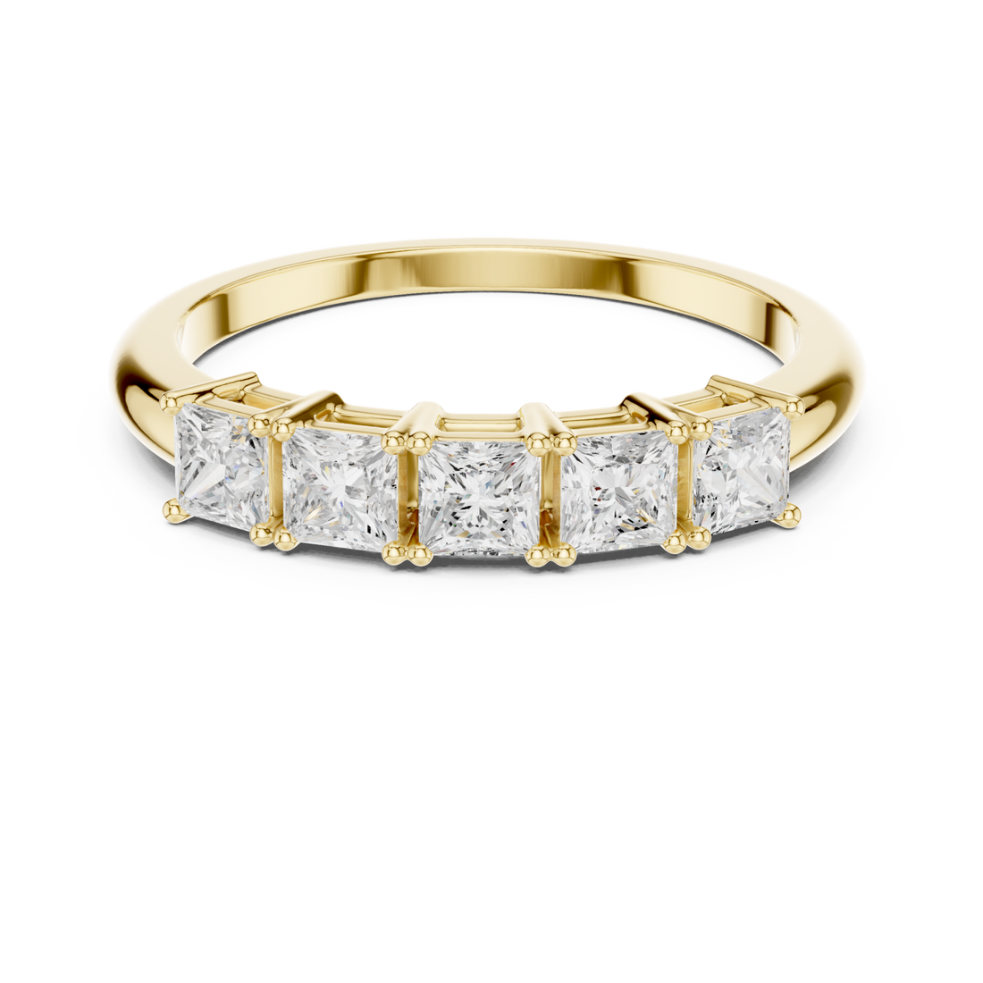 Gold Cascading Radiance Princess Band Right View