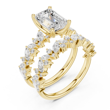 Gold Twilight Blossom Regal Band Right View