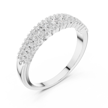  White Gold Twilight Mirage Accent Ring Right View