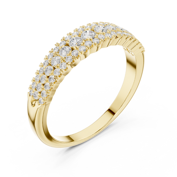 Gold Twilight Mirage Accent Ring Right View