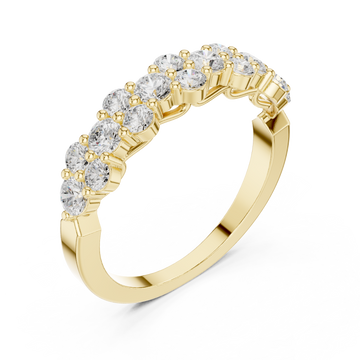 Gold Enchant Radiance Petite Stackable Ring Right View