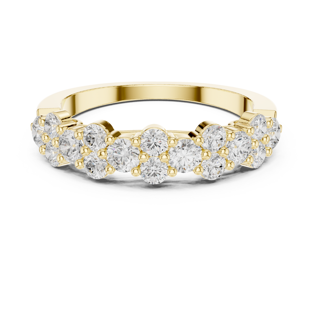 Gold Enchant Radiance Petite Stackable Ring Right View