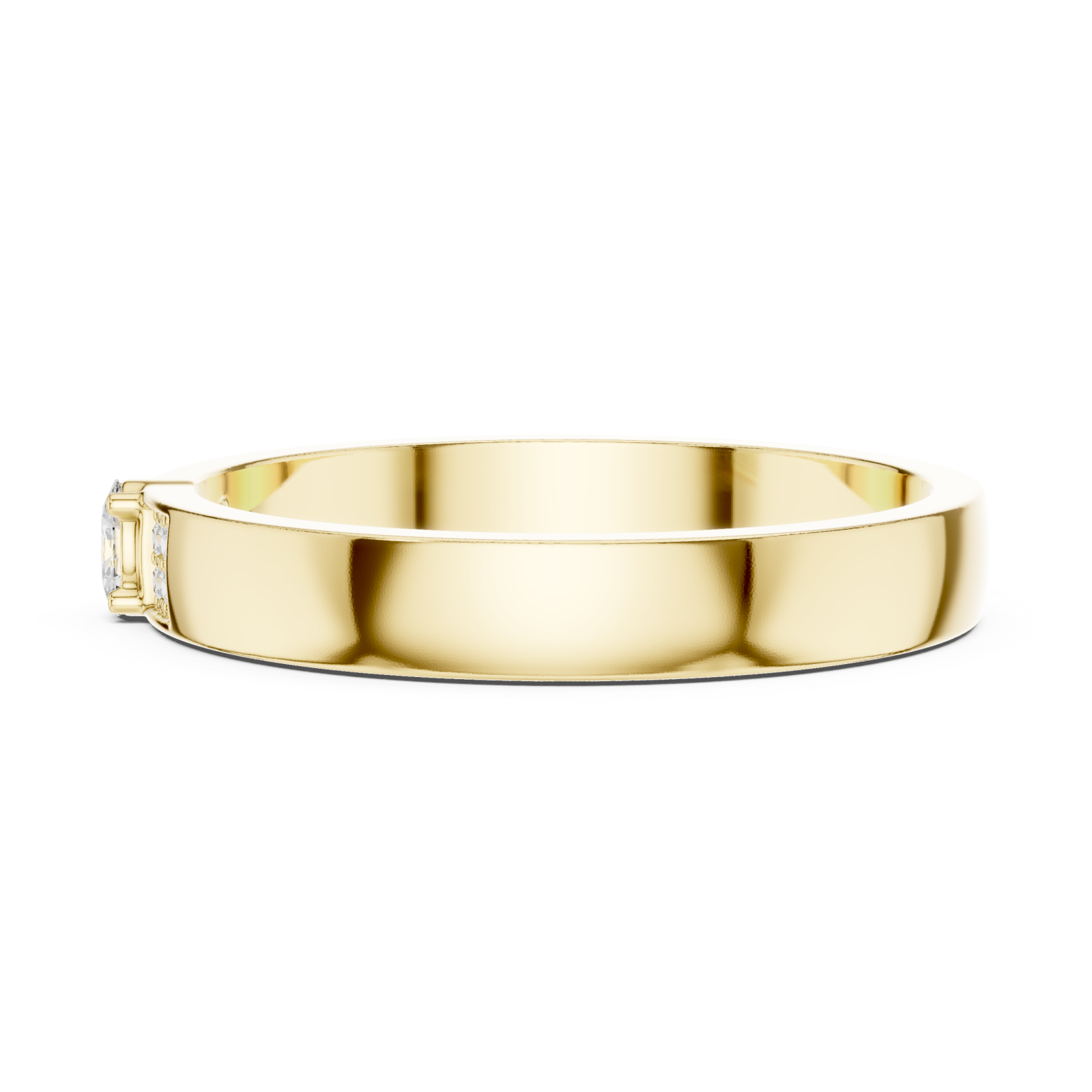  Gold Serenity Whisper Band Side View