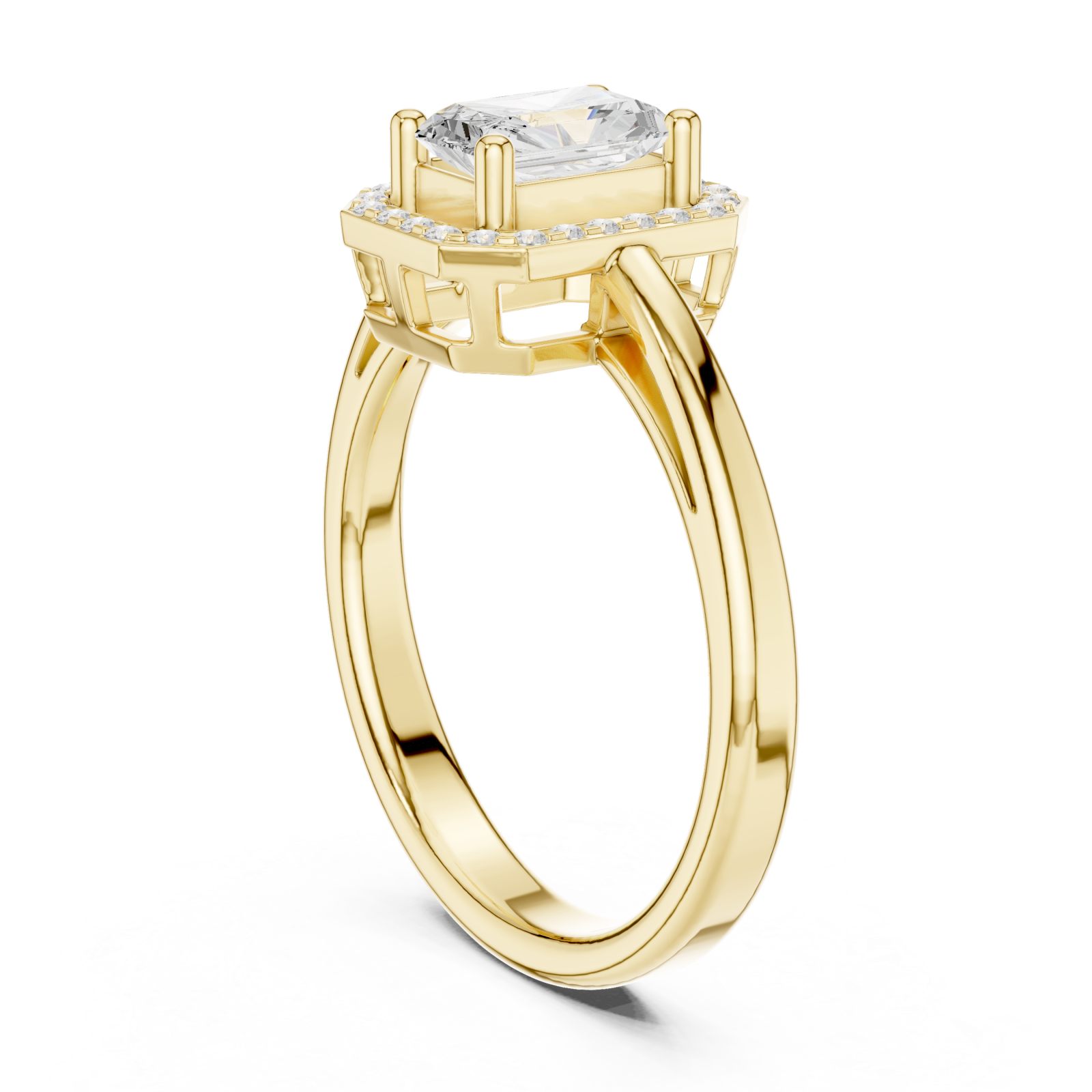  Gold Empress Radiance Regal Grand Ring Left View
