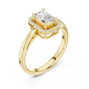 Gold Empress Radiance Regal Grand Ring Right View