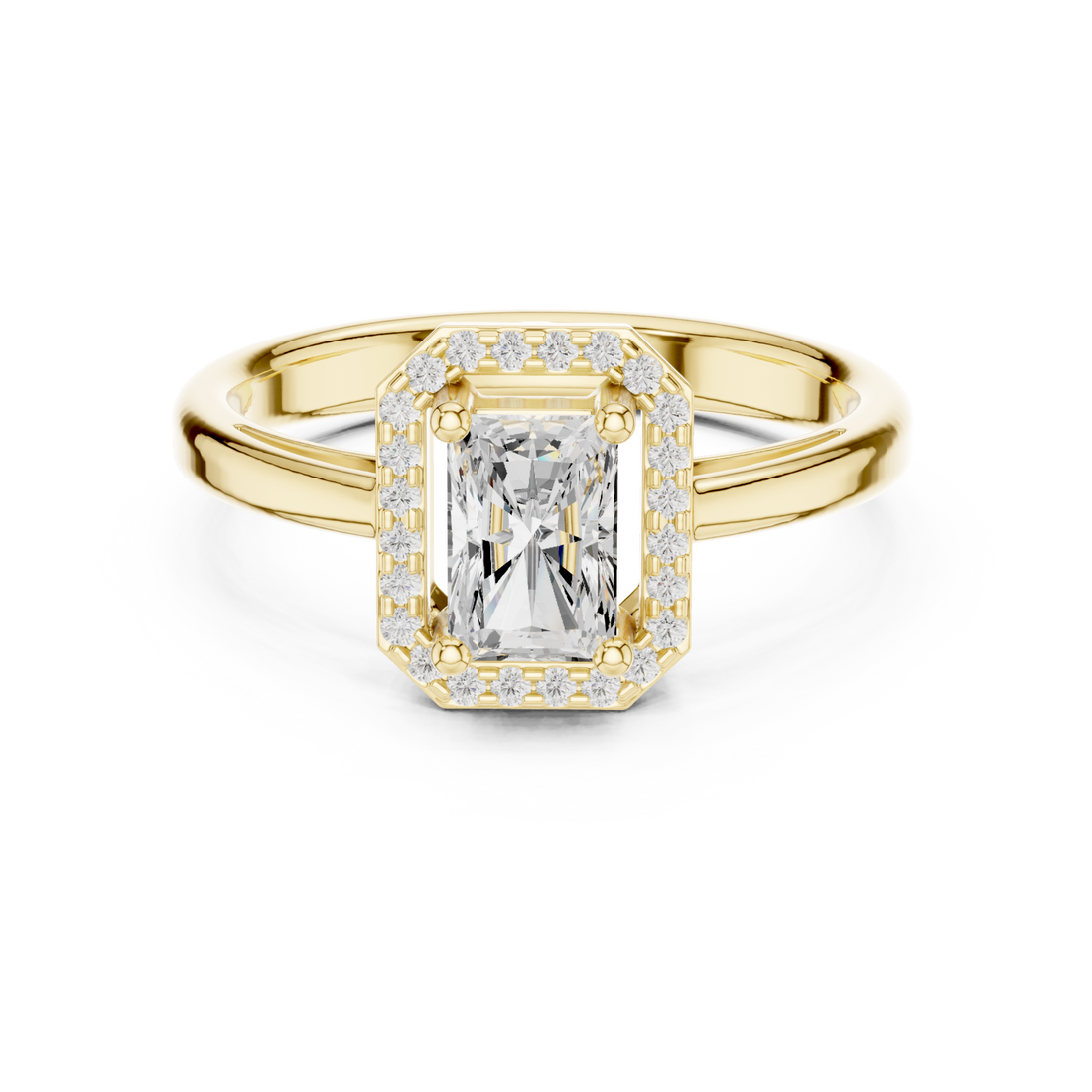Gold Empress Radiance Regal Grand Ring Right View
