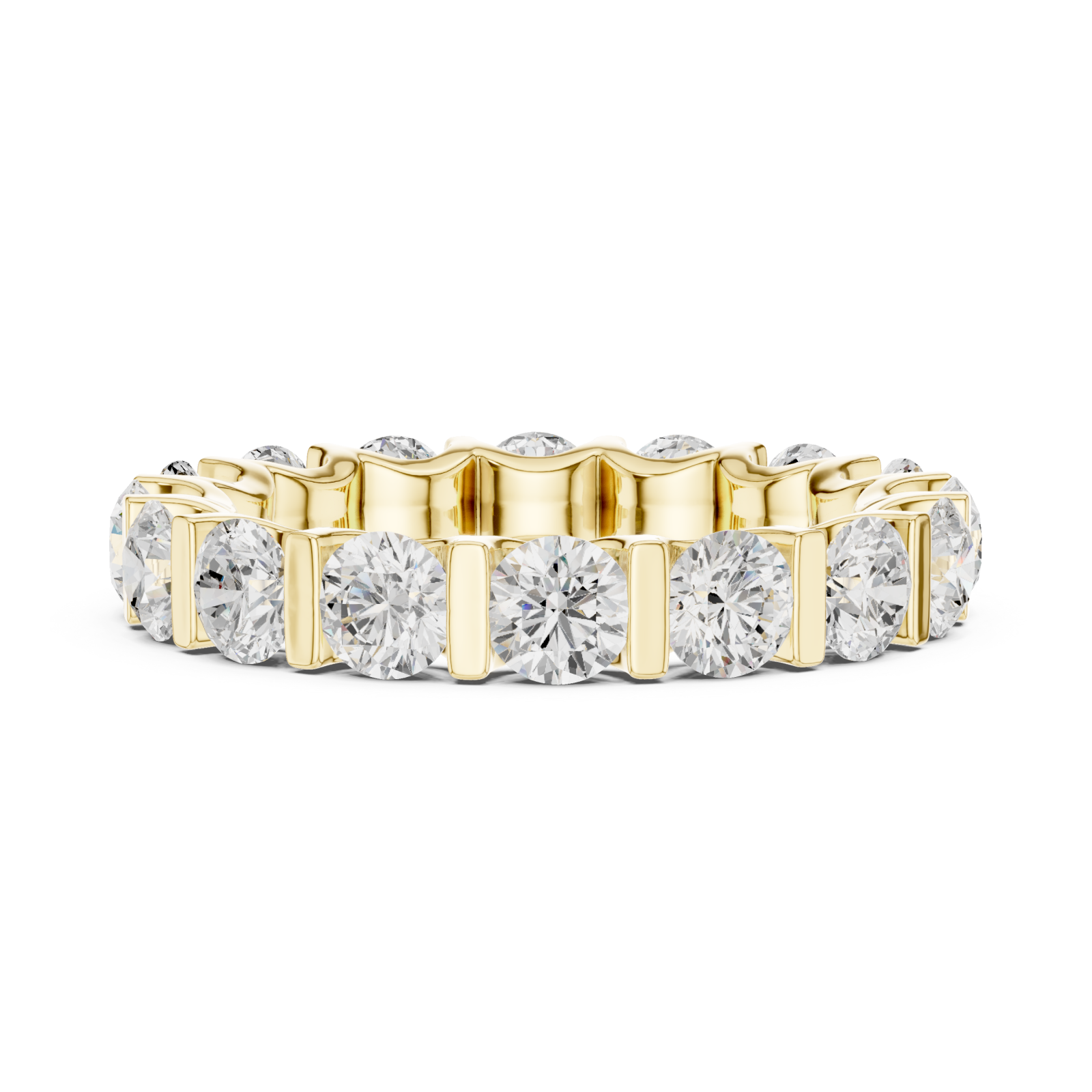  Gold Pure Grace Mosaic Ring Side View