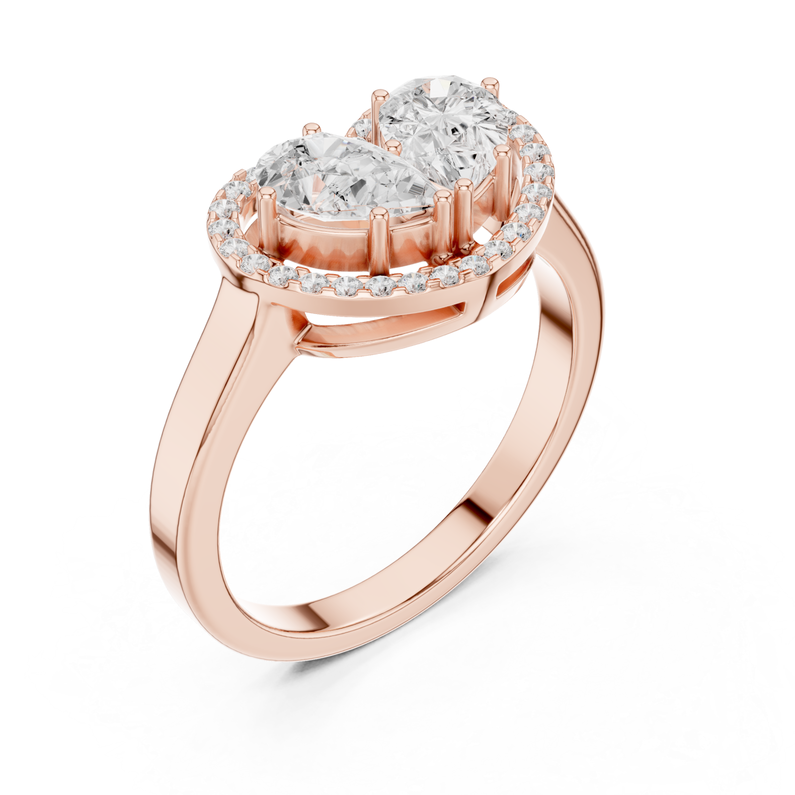  Rose Gold Eternal Bond Refined Keepsake Band Right View