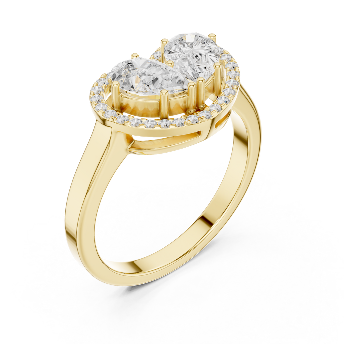 Gold Eternal Bond Refined Keepsake Band Right View