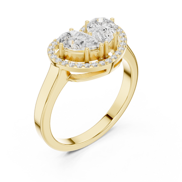 Gold Eternal Bond Refined Keepsake Band Right View