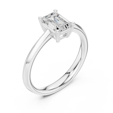  White Gold Radiant Embrace Serenity Band Right View