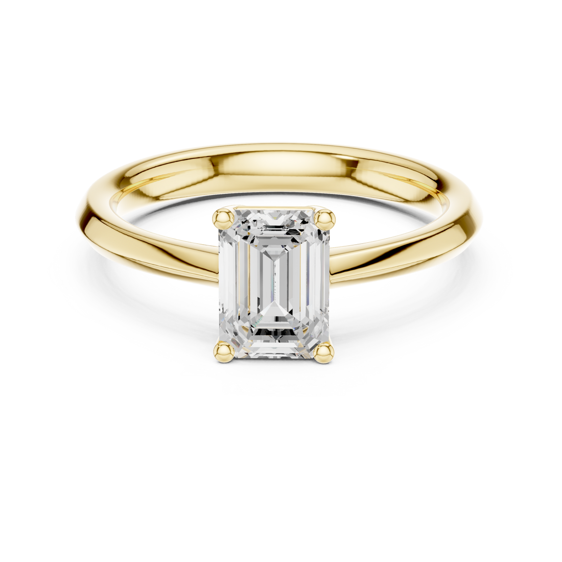 Gold Radiant Embrace Serenity Band Right View