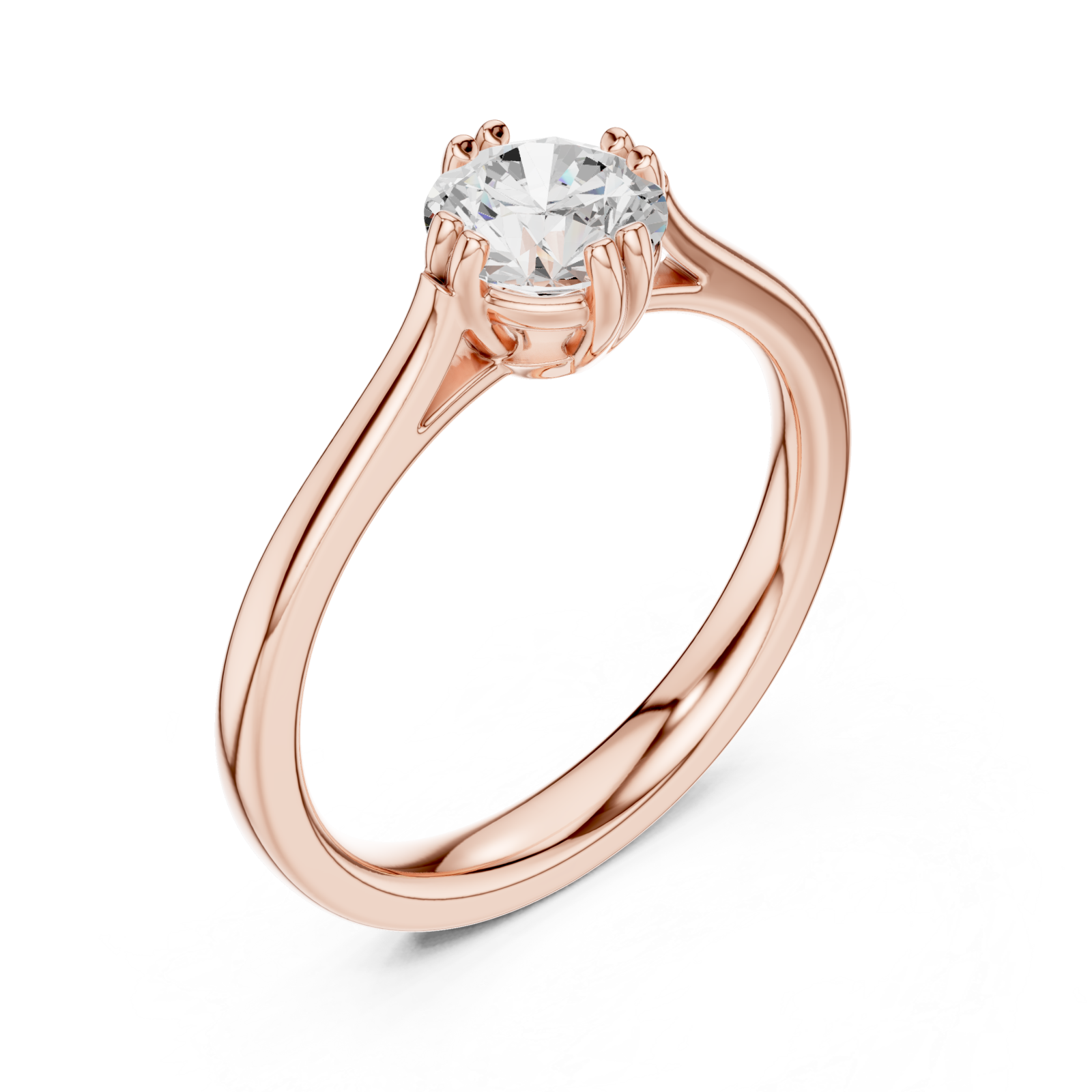  Rose Gold Celestial Whisper Ring Right View