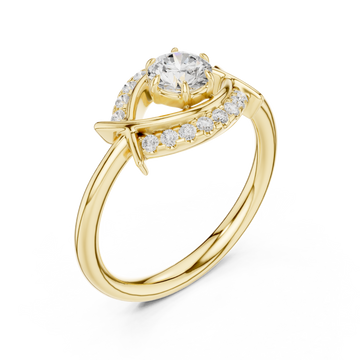 Gold Enchanted Whisper Temptation Signature Band Right View