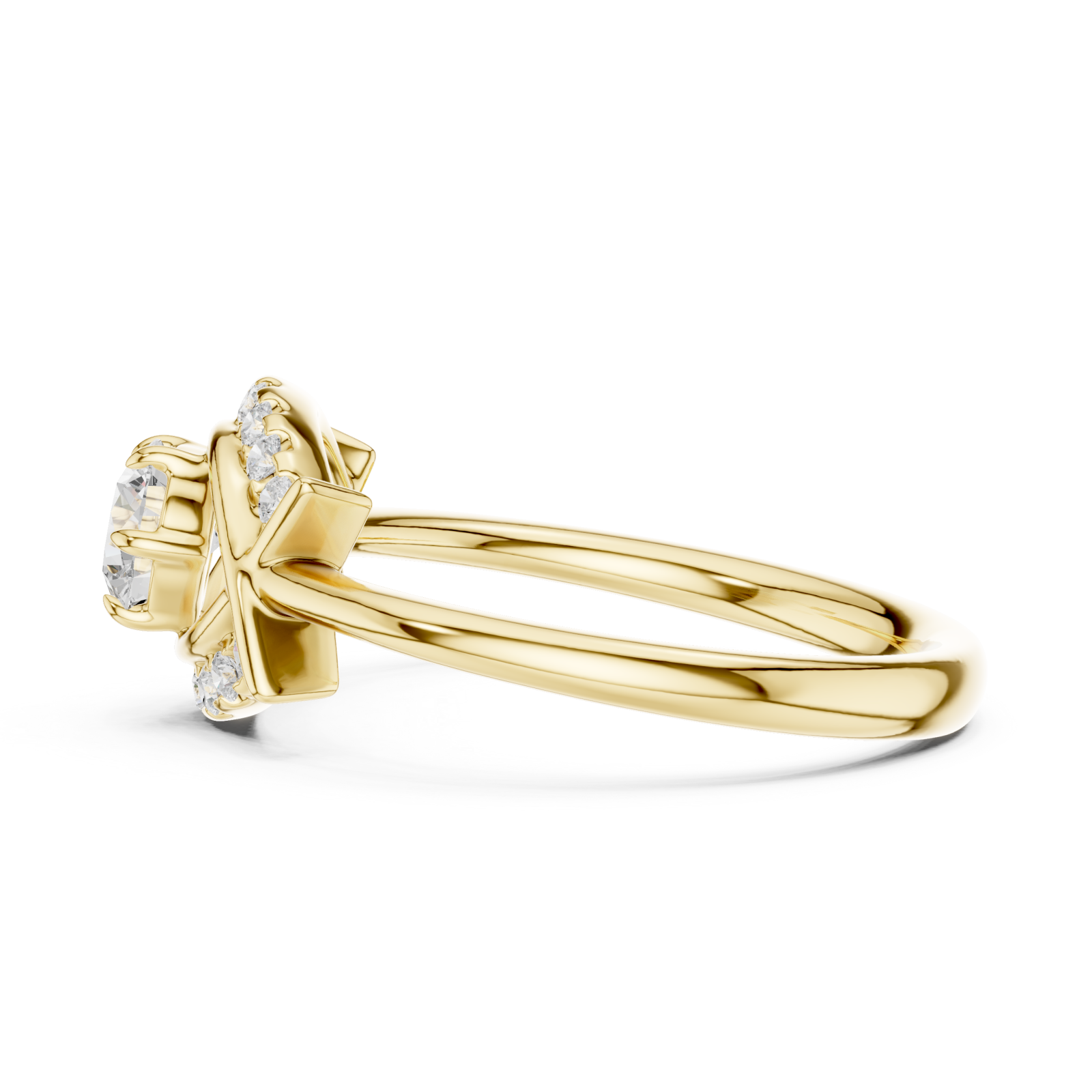  Gold Enchanted Whisper Temptation Signature Band Side View