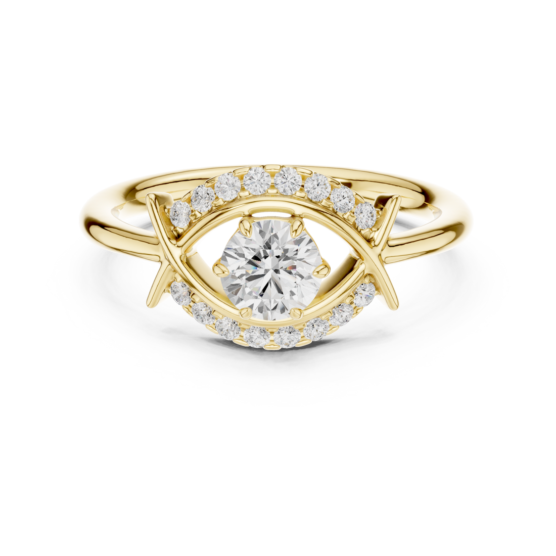 Gold Enchanted Whisper Temptation Signature Band Right View