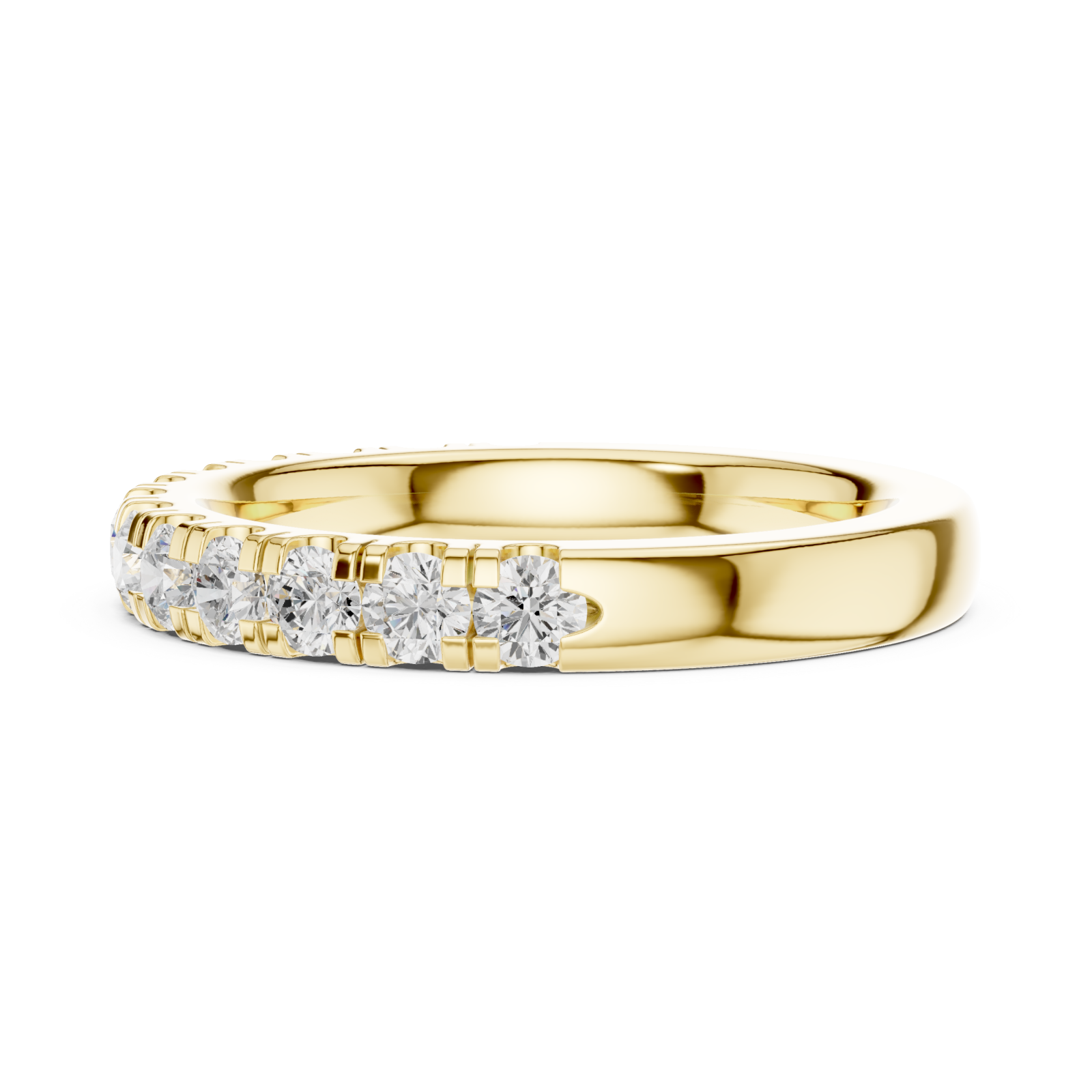  Gold Radiant Essence Stacking Band Side View