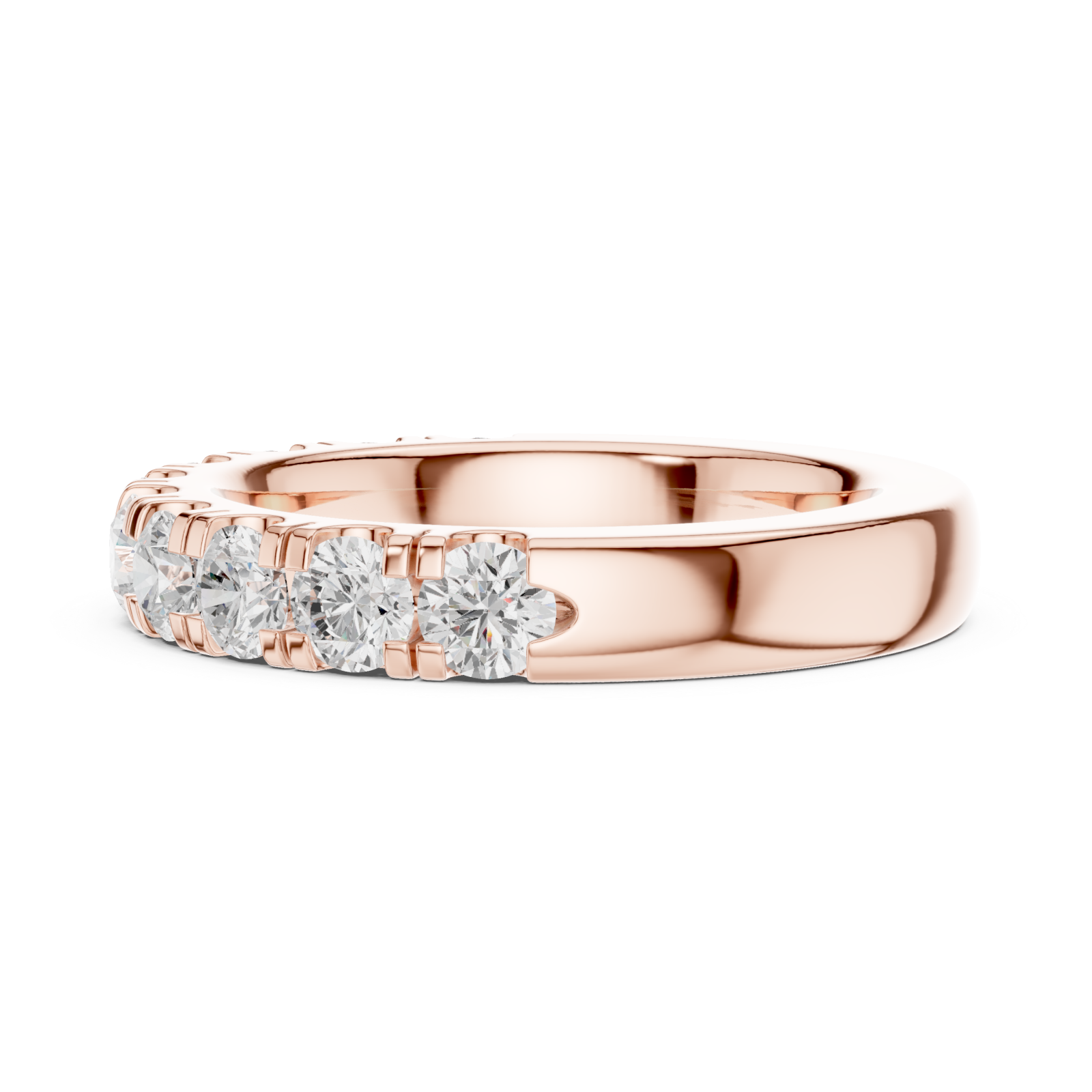  Rose Gold Infinite Dream Timeless Accent Band Side View