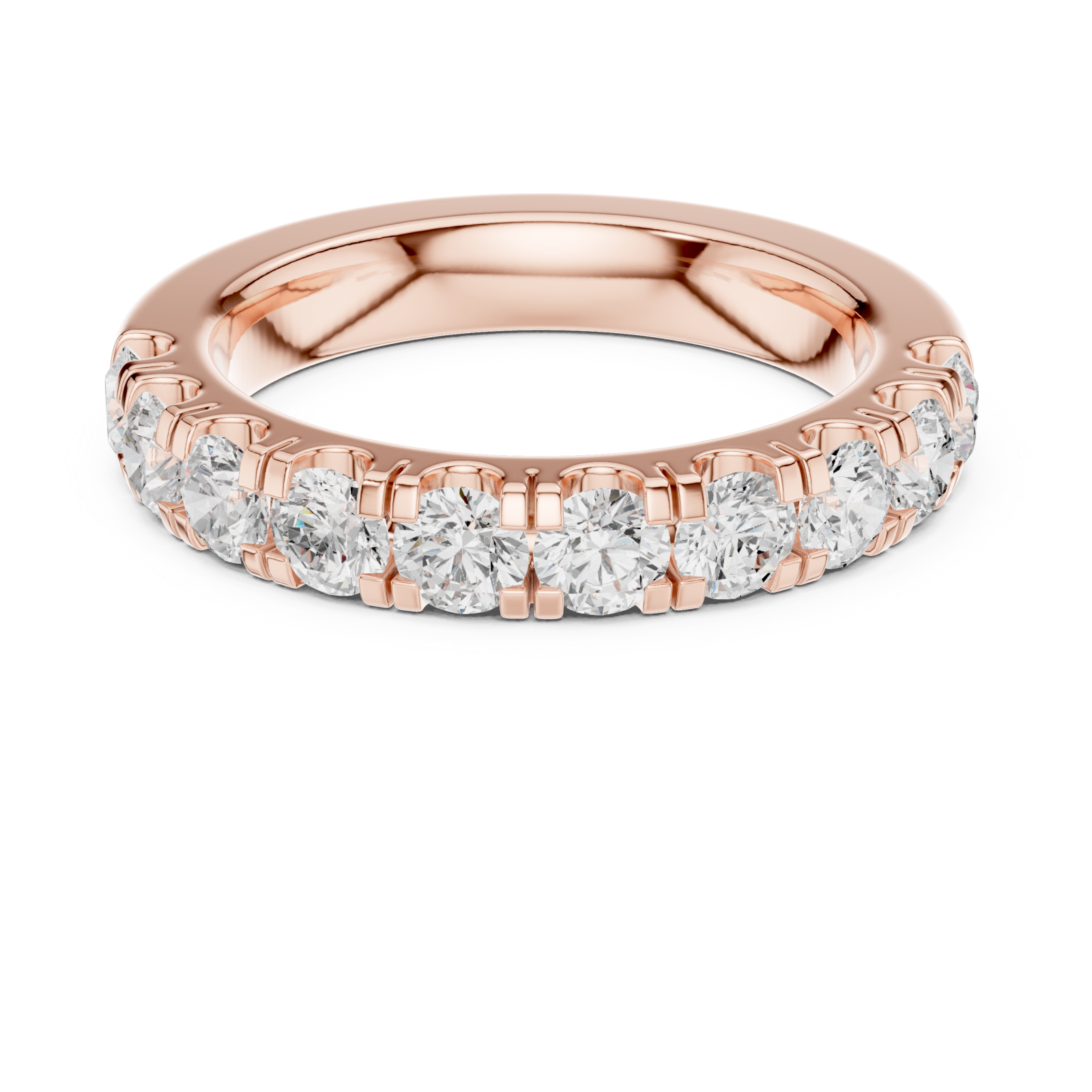  Rose Gold Infinite Dream Timeless Accent Band Front View