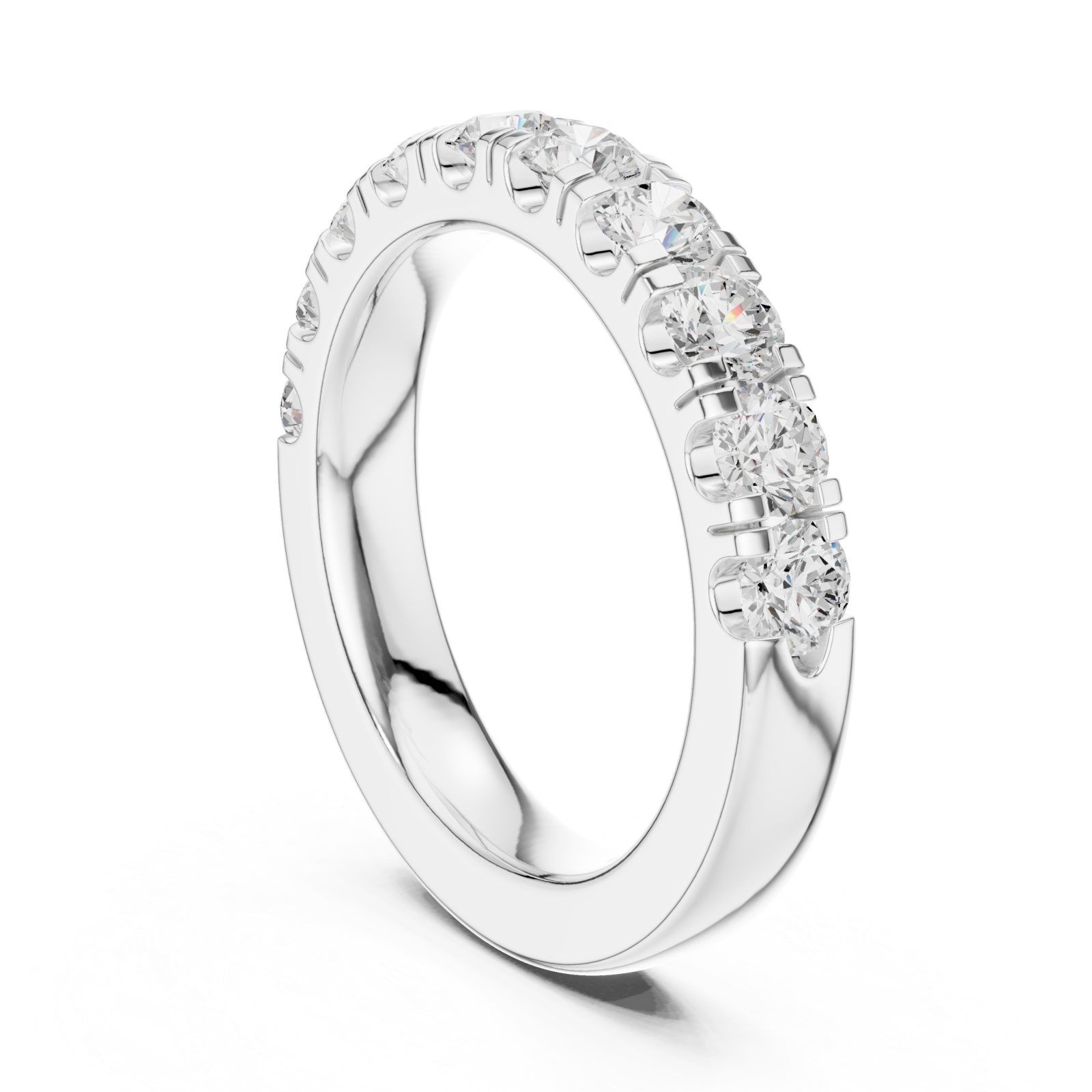  White Gold Infinite Dream Timeless Accent Band Left View