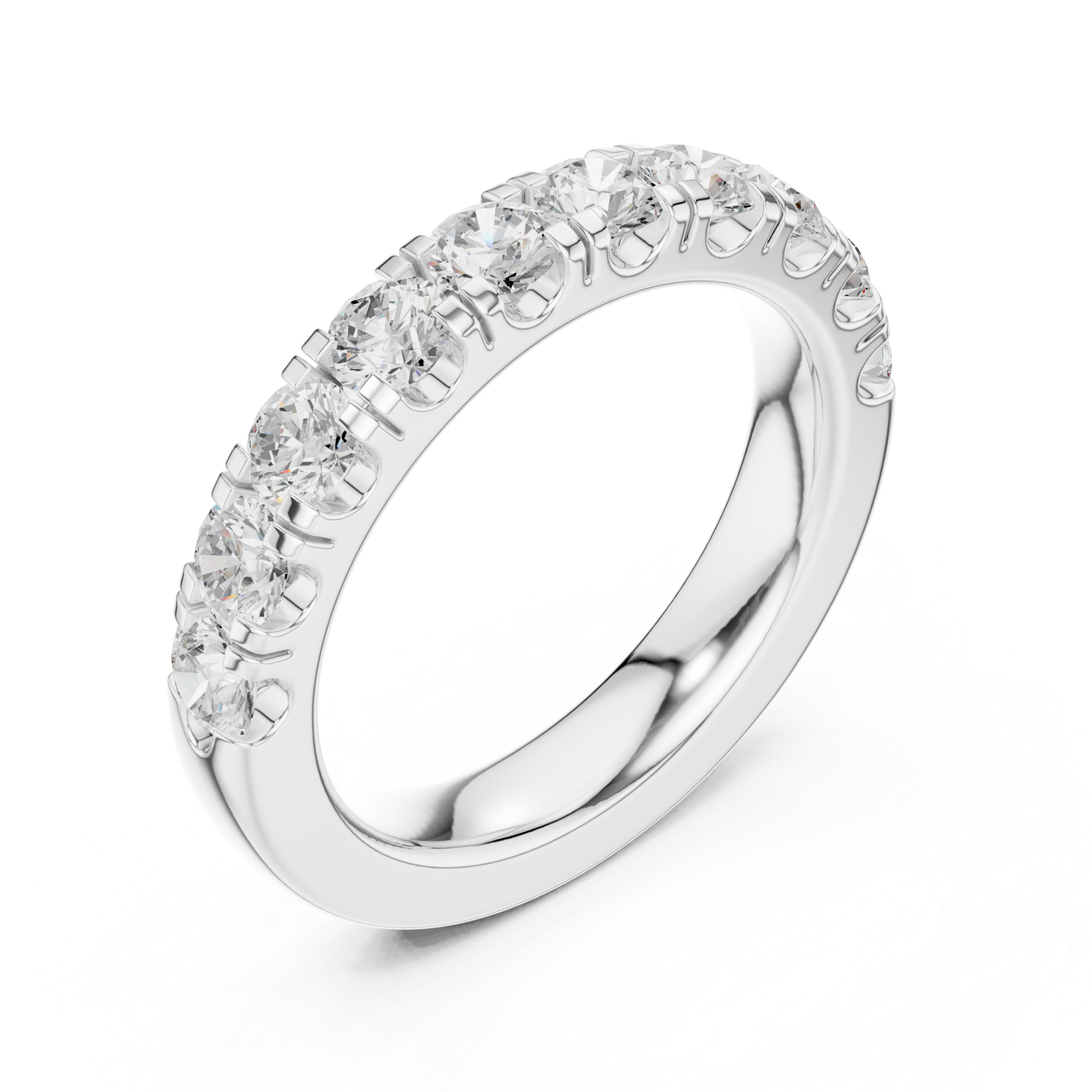  White Gold Infinite Dream Timeless Accent Band Right View