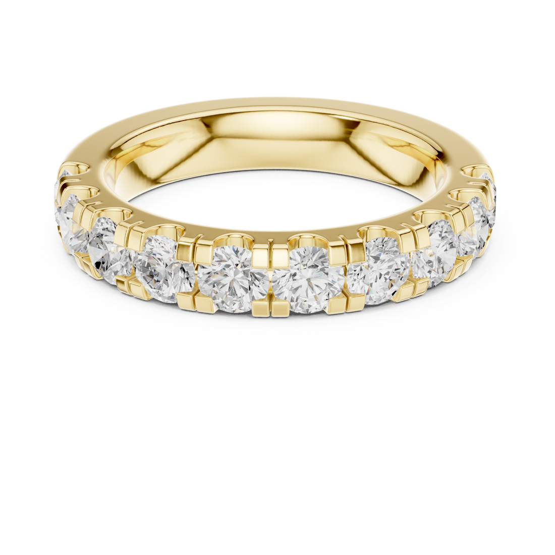 Gold Starlit Grace Eternity Celebration Ring Right View