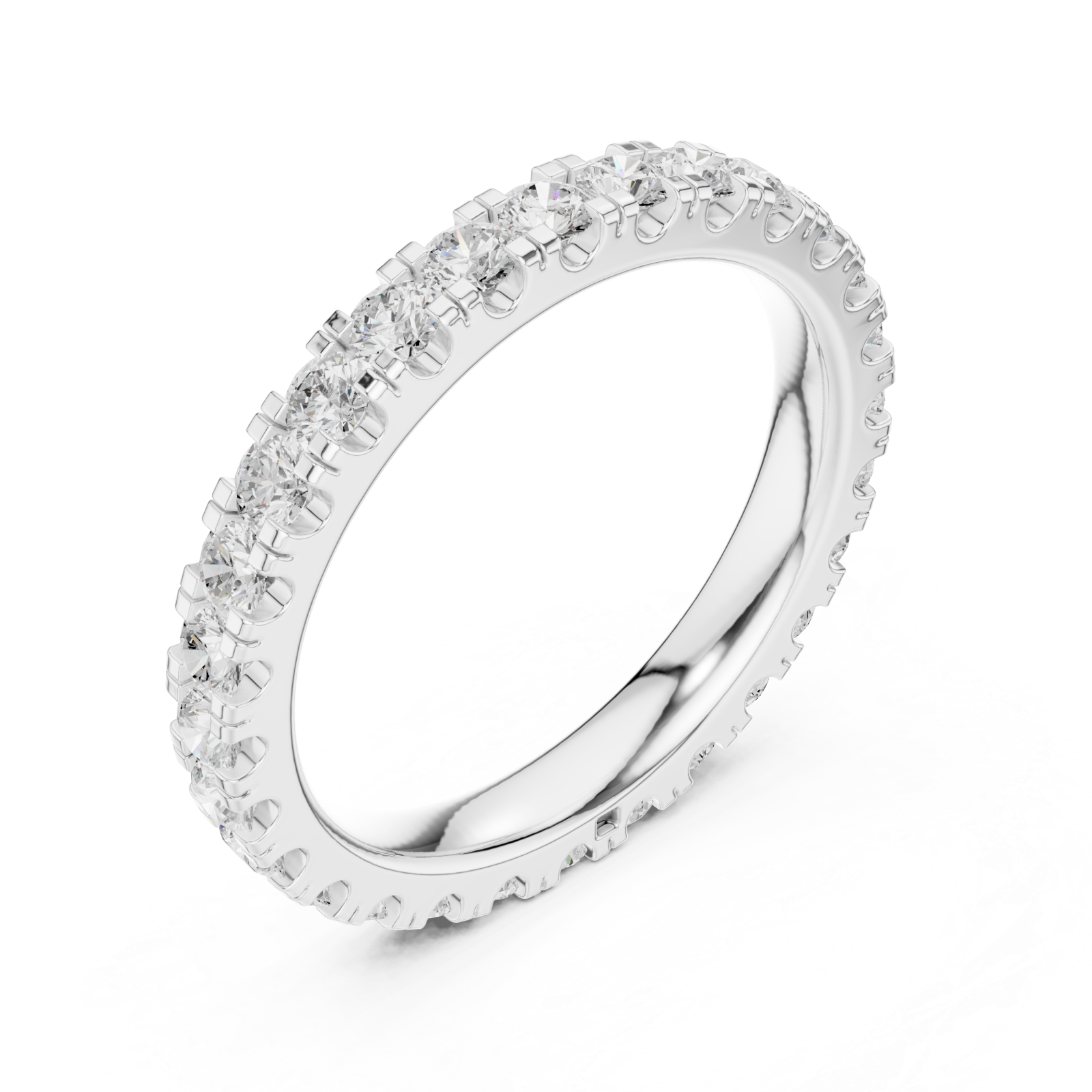  White Gold Starlit Harmony Luxe Signature Band Right View