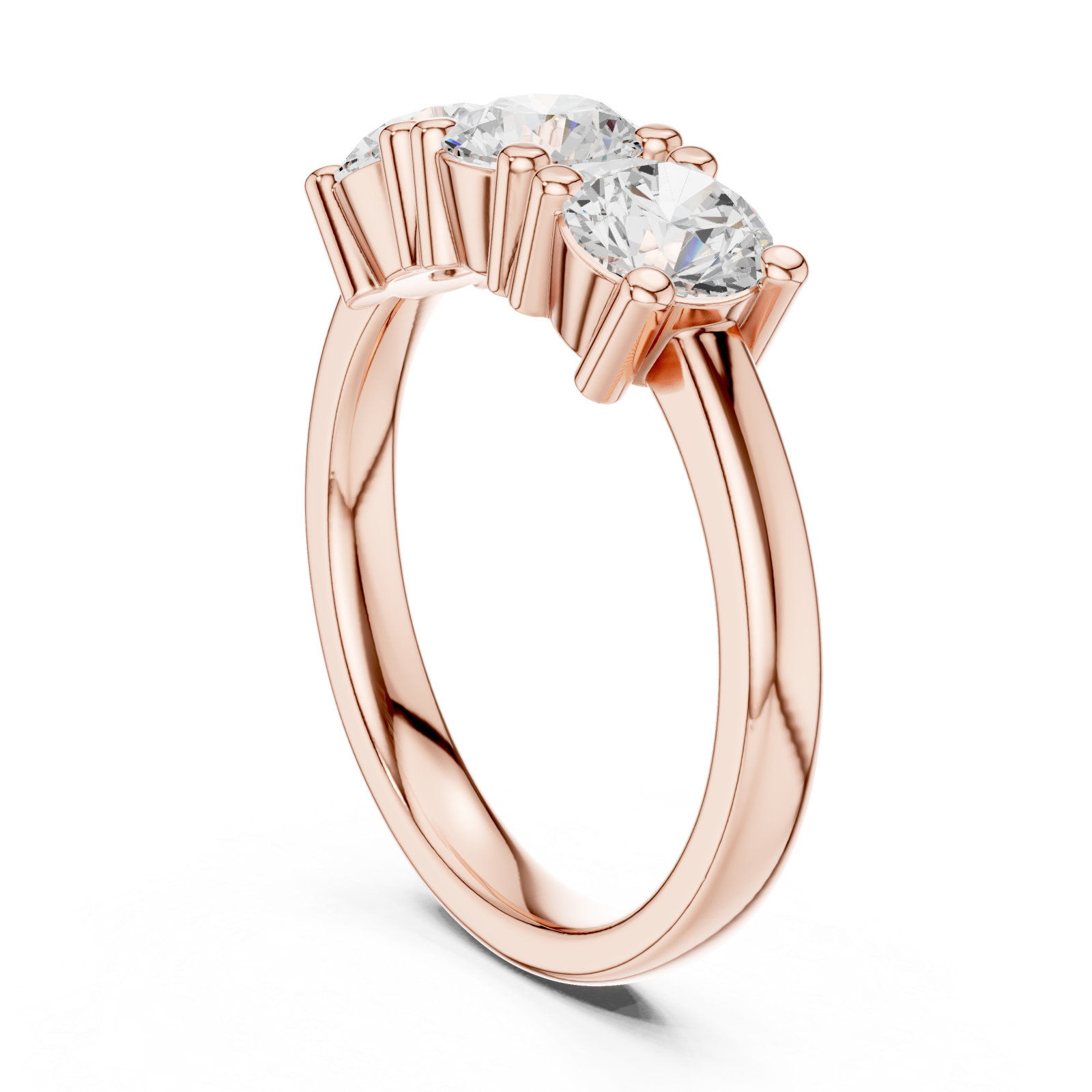 Rose Gold Celestial Luxe Statement Ring Left View