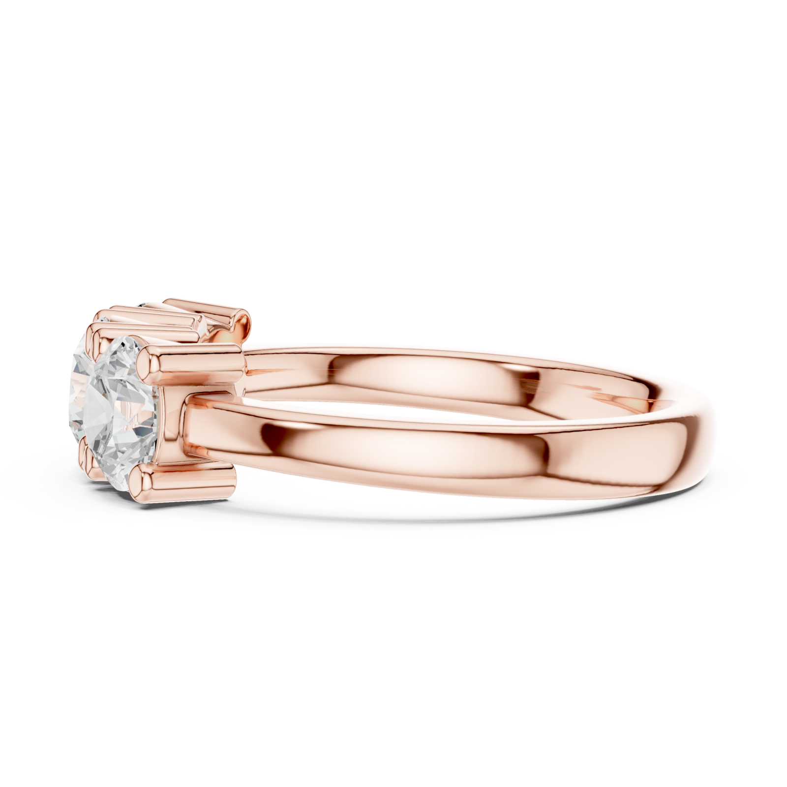  Rose Gold Celestial Luxe Statement Ring Side View