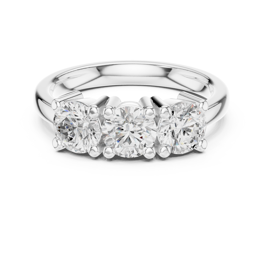  White Gold Celestial Luxe Statement Ring Right View