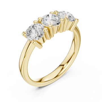 Gold Celestial Luxe Statement Ring Right View