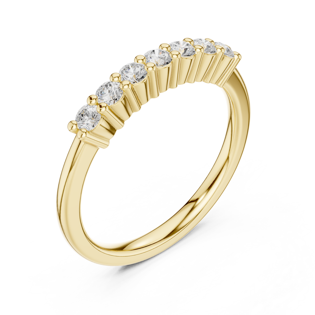 Gold Twilight Cascade Elegance Ring Right View