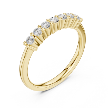 Gold Twilight Cascade Elegance Ring Right View