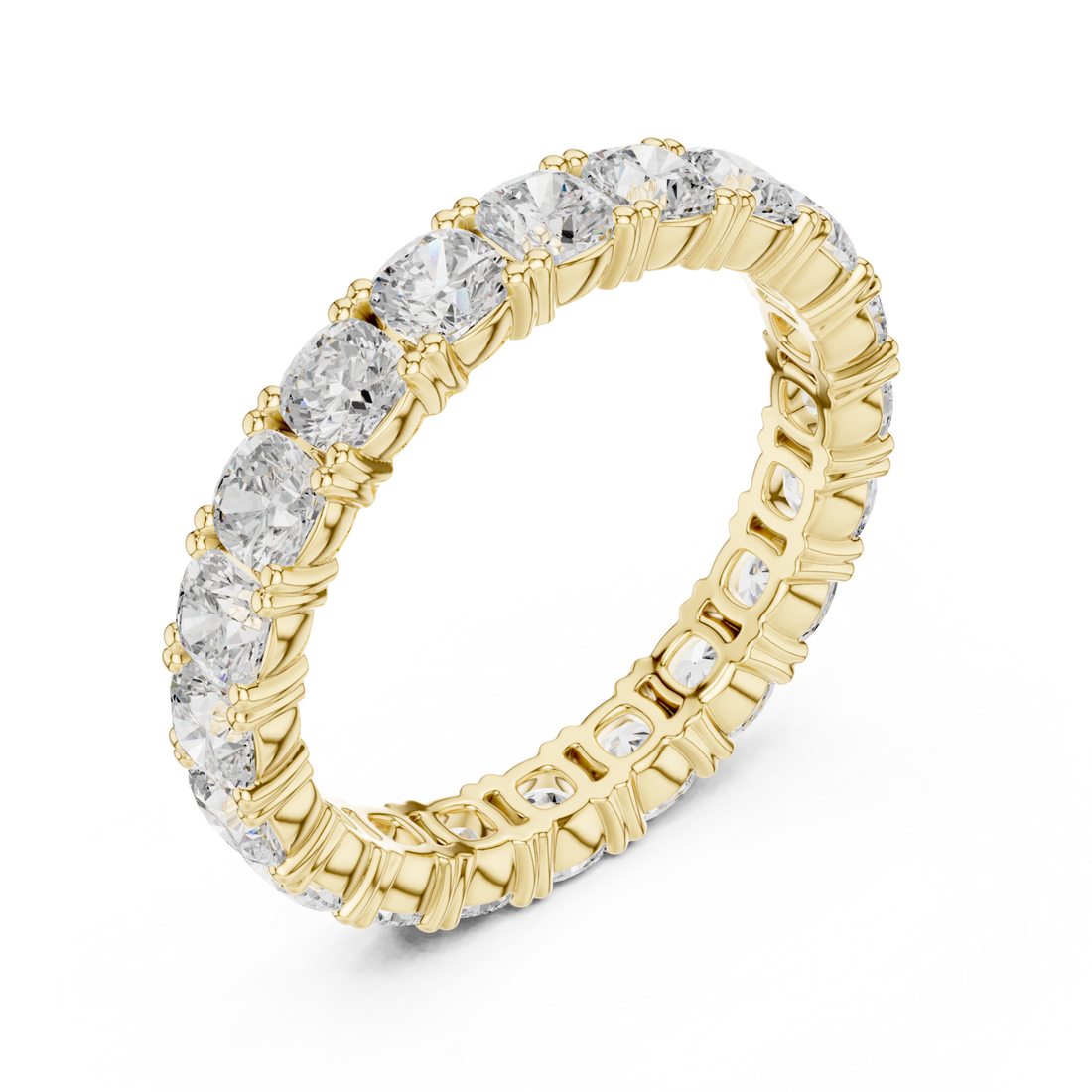Gold Celestial Embrace Eternity Ring Right View