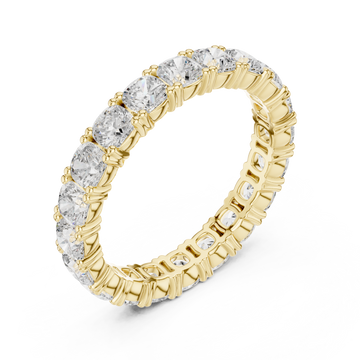 Gold Celestial Embrace Eternity Ring Right View