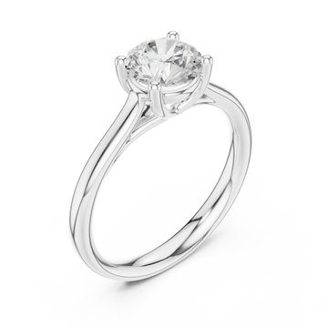  White Gold Eternal Promise Solitaire Right View