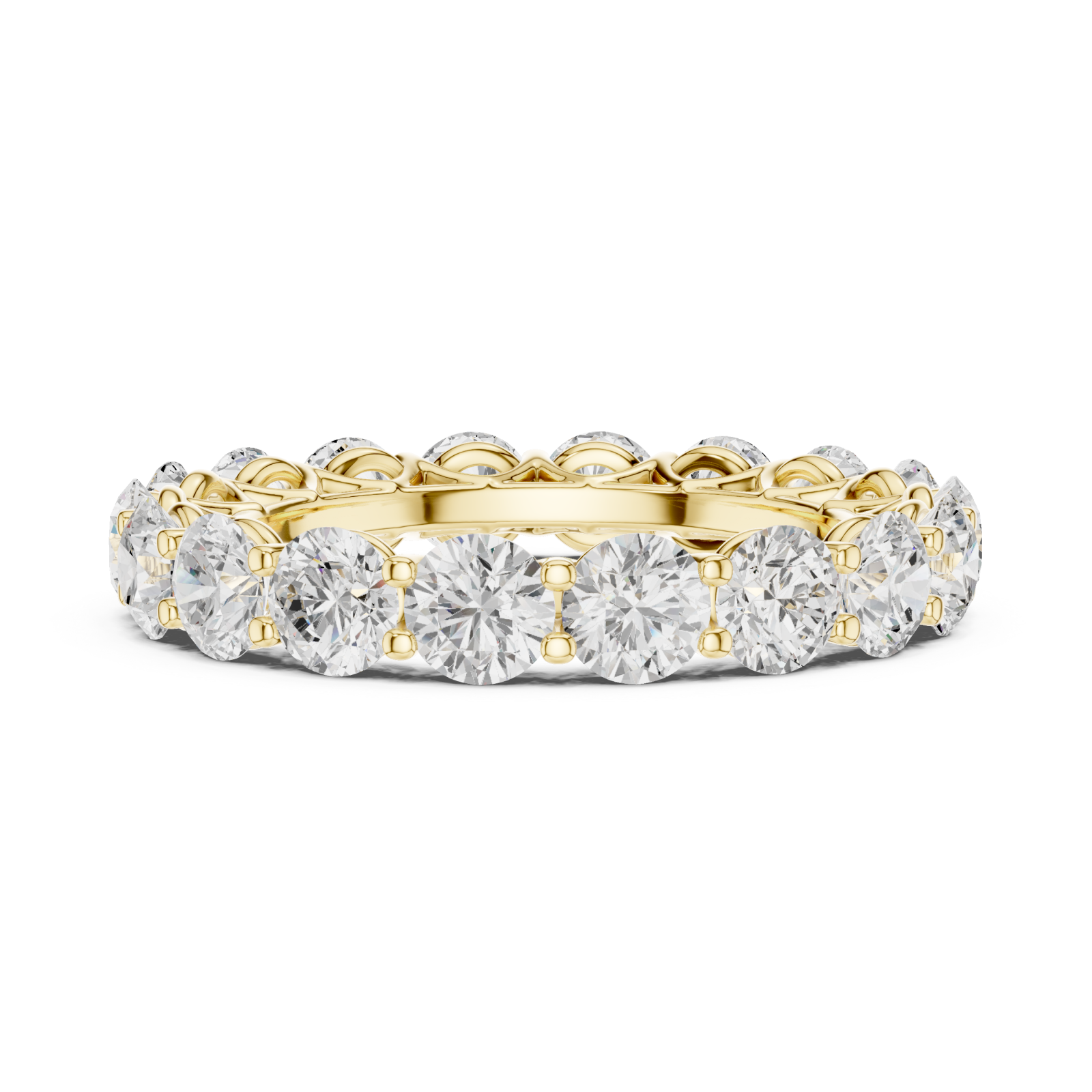  Gold Eternal Radiance Band Side View