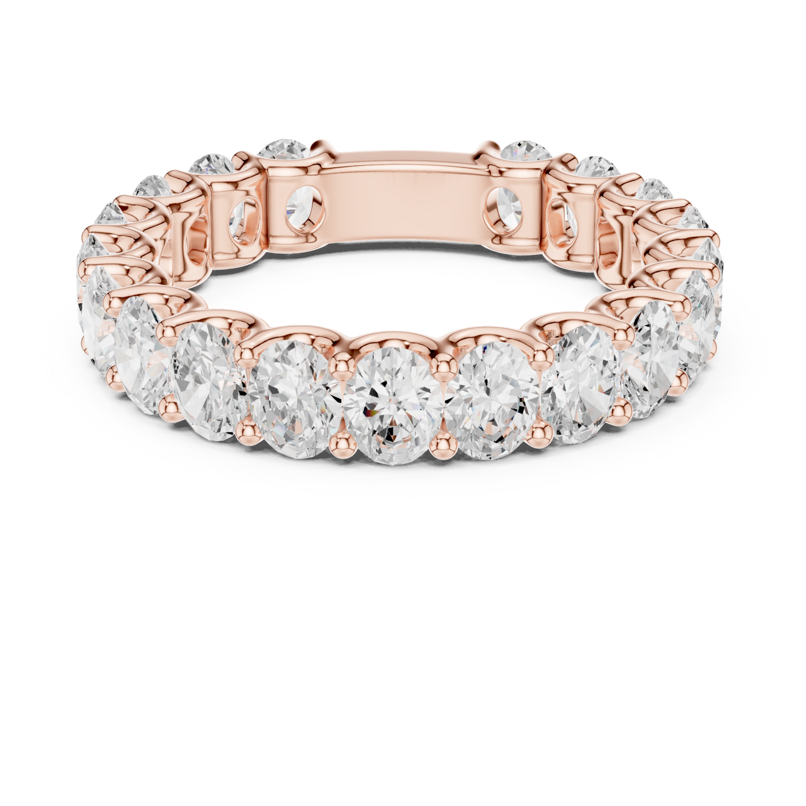  Rose Gold Eternal Grace Classic Eternity Ring Right View