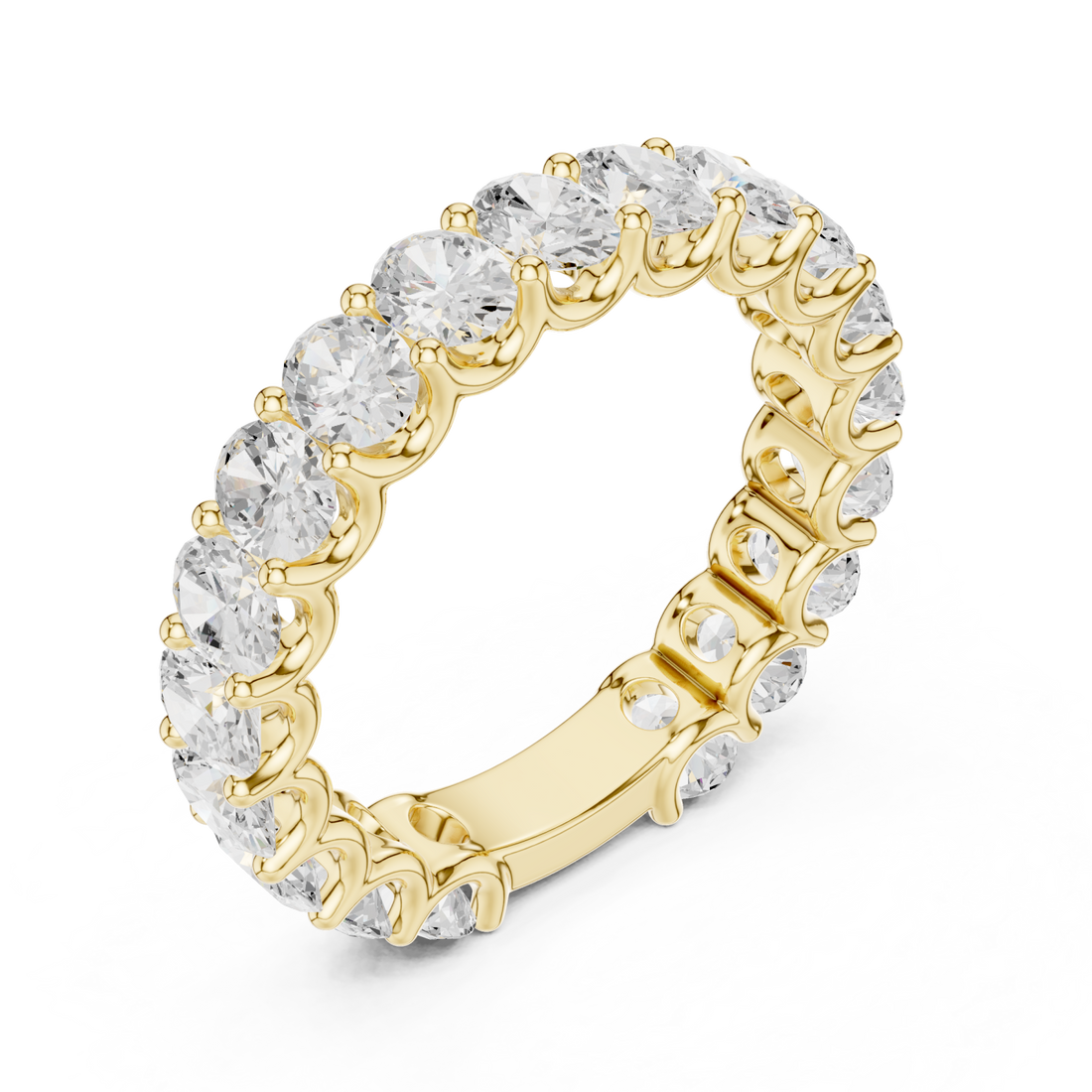 Gold Eternal Grace Classic Eternity Ring Right View