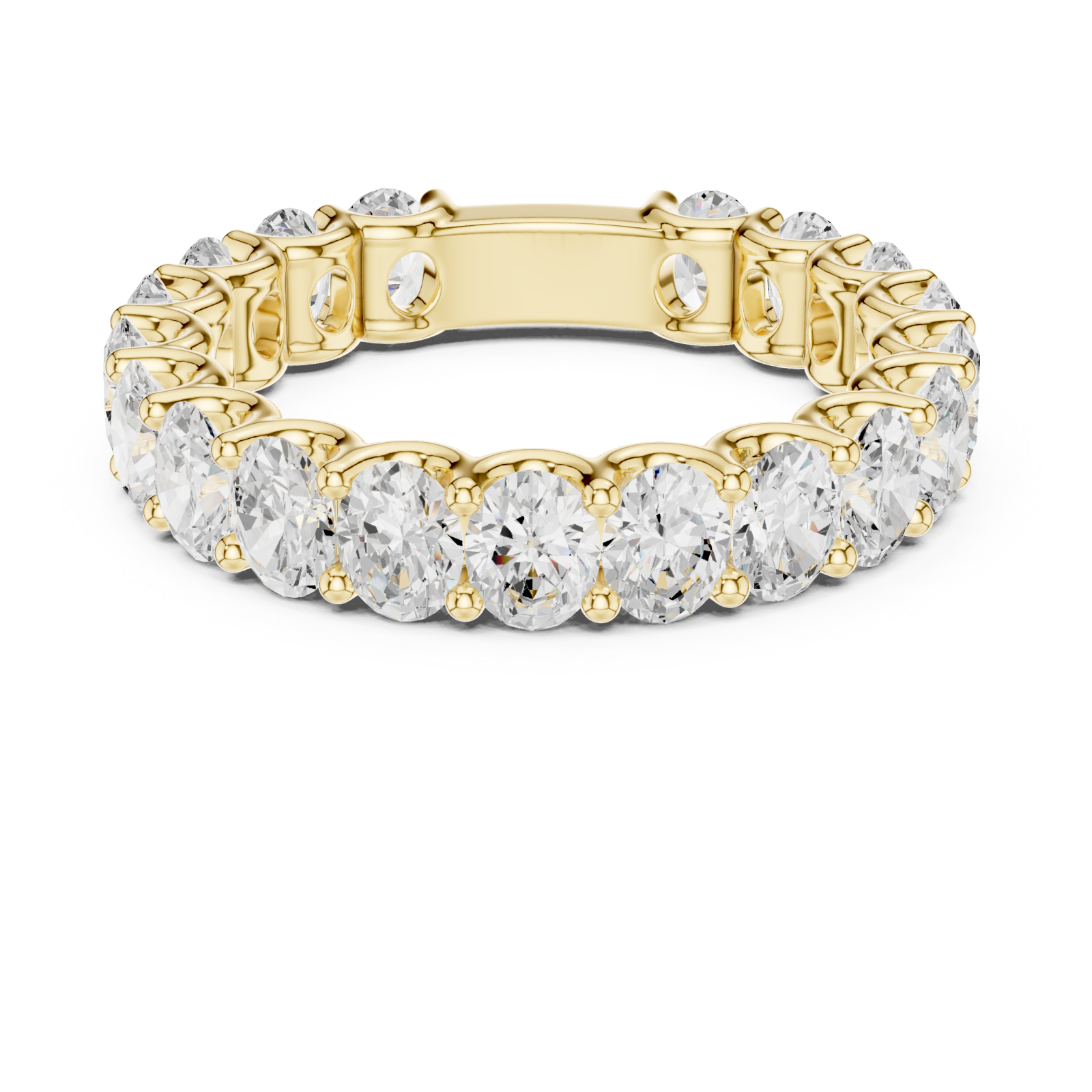 Gold Eternal Grace Classic Eternity Ring Right View